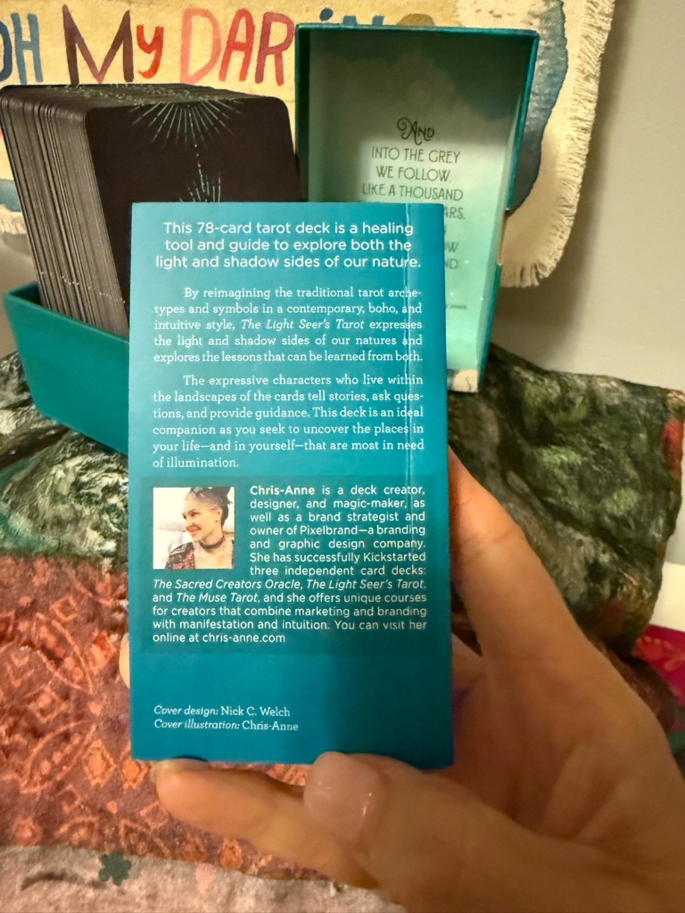 The Light Seer's Tarot Deck - Teal - Picture 10 of 10